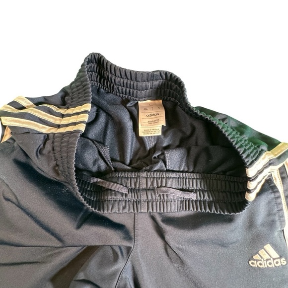 Adidas Youth L 14/16 Navy Blue White 3-Stripes Track Pants Regular Fit Athletic - Picture 4 of 11